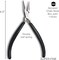 The Beadsmith Chain Nose Pliers – Extra Fine Tips – PVC Grip Handle with Double Leaf Springs – Jewelry Making Tool for Creating Bracelets, Earrings and Necklaces